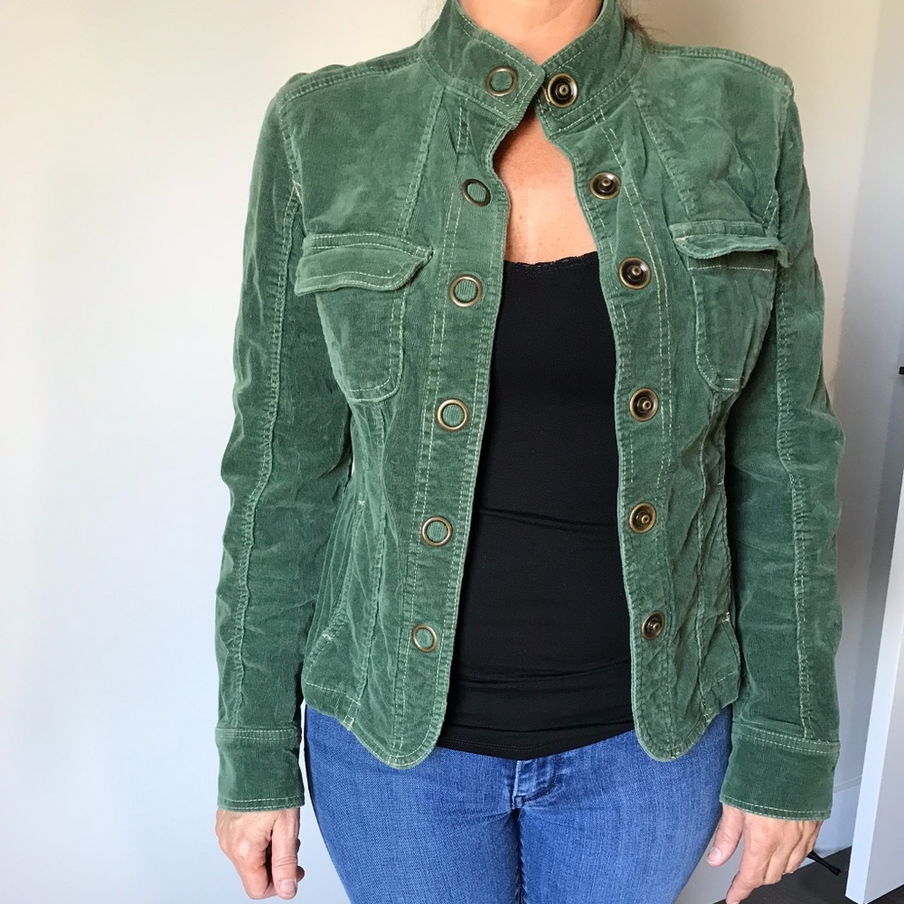 Green Corduroy Jacket